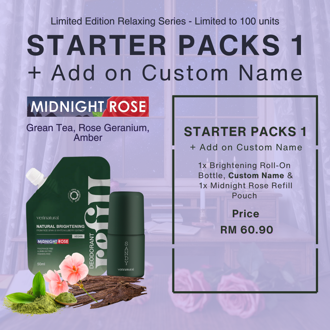 Limited Edition Relaxing Series - Midnight Rose Refillable Roll-on