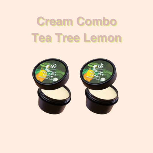 [5% OFF] - Bundle Deals! Deo Cream Combo - Tea Tree Lemon