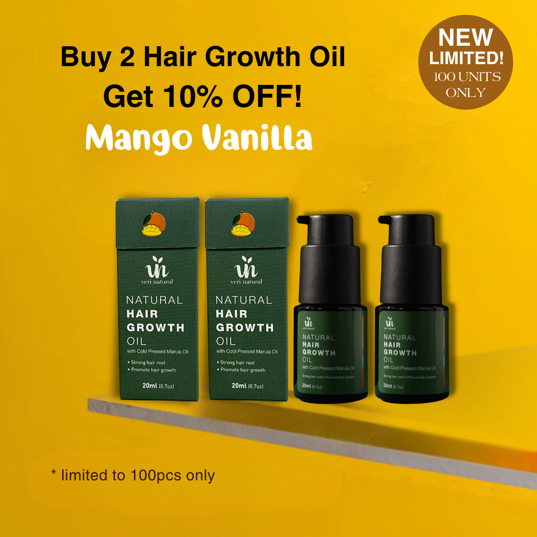 Limited Edition - Mango Vanilla Hair Growth Oil