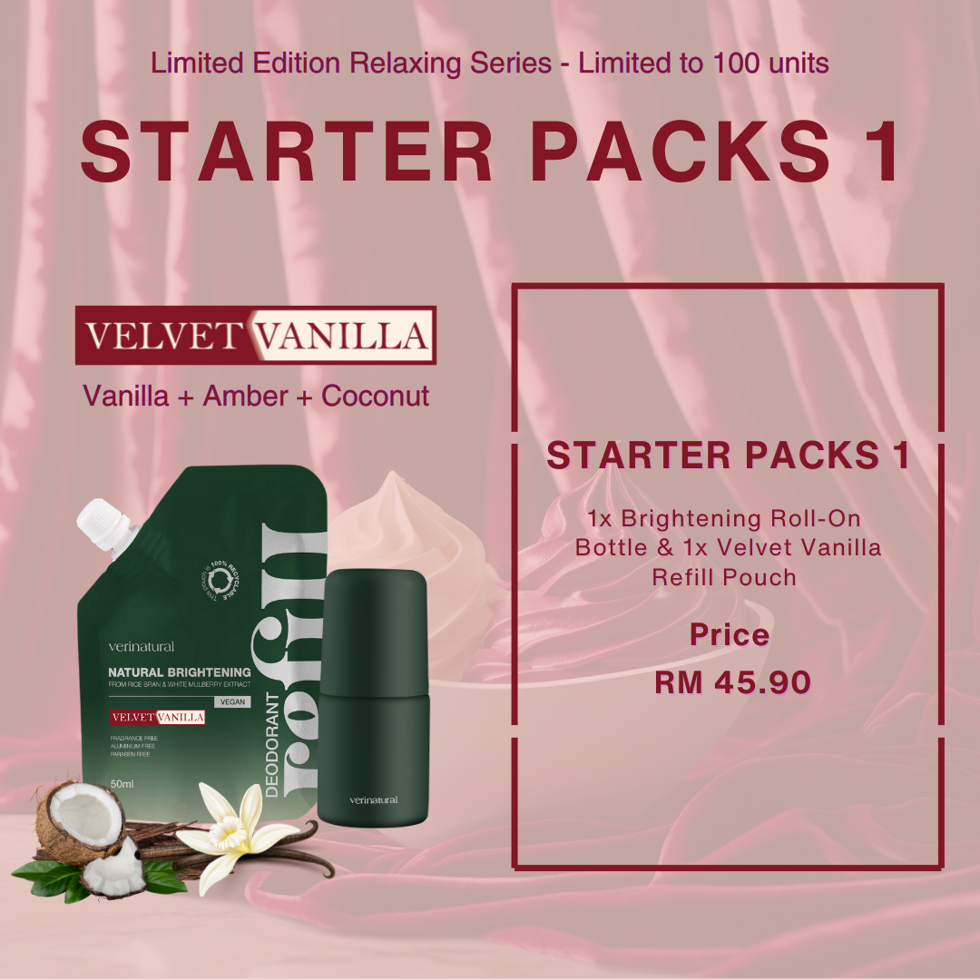 Limited Edition Relaxing Series - Velvet Vanilla Refillable Roll-on