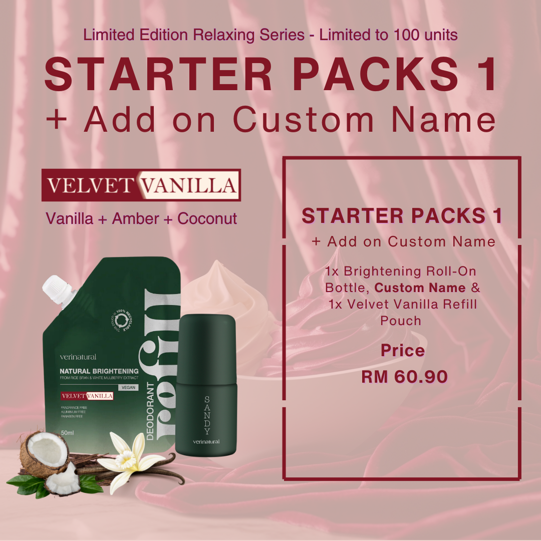 Limited Edition Relaxing Series - Velvet Vanilla Refillable Roll-on