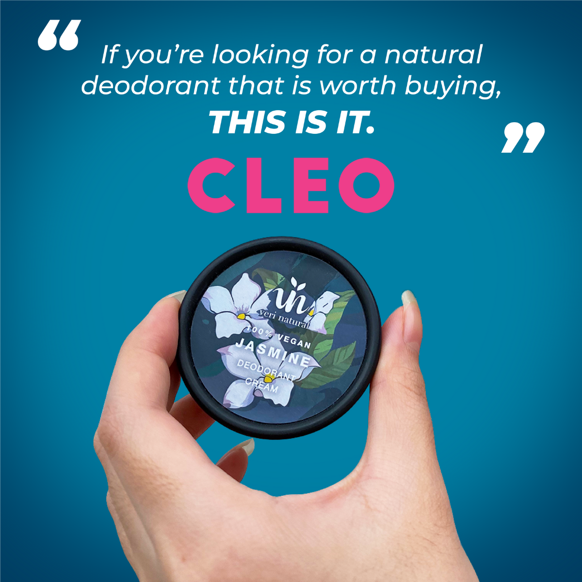 30% Clearance - Juniper Cedarwood Deodorant Cream