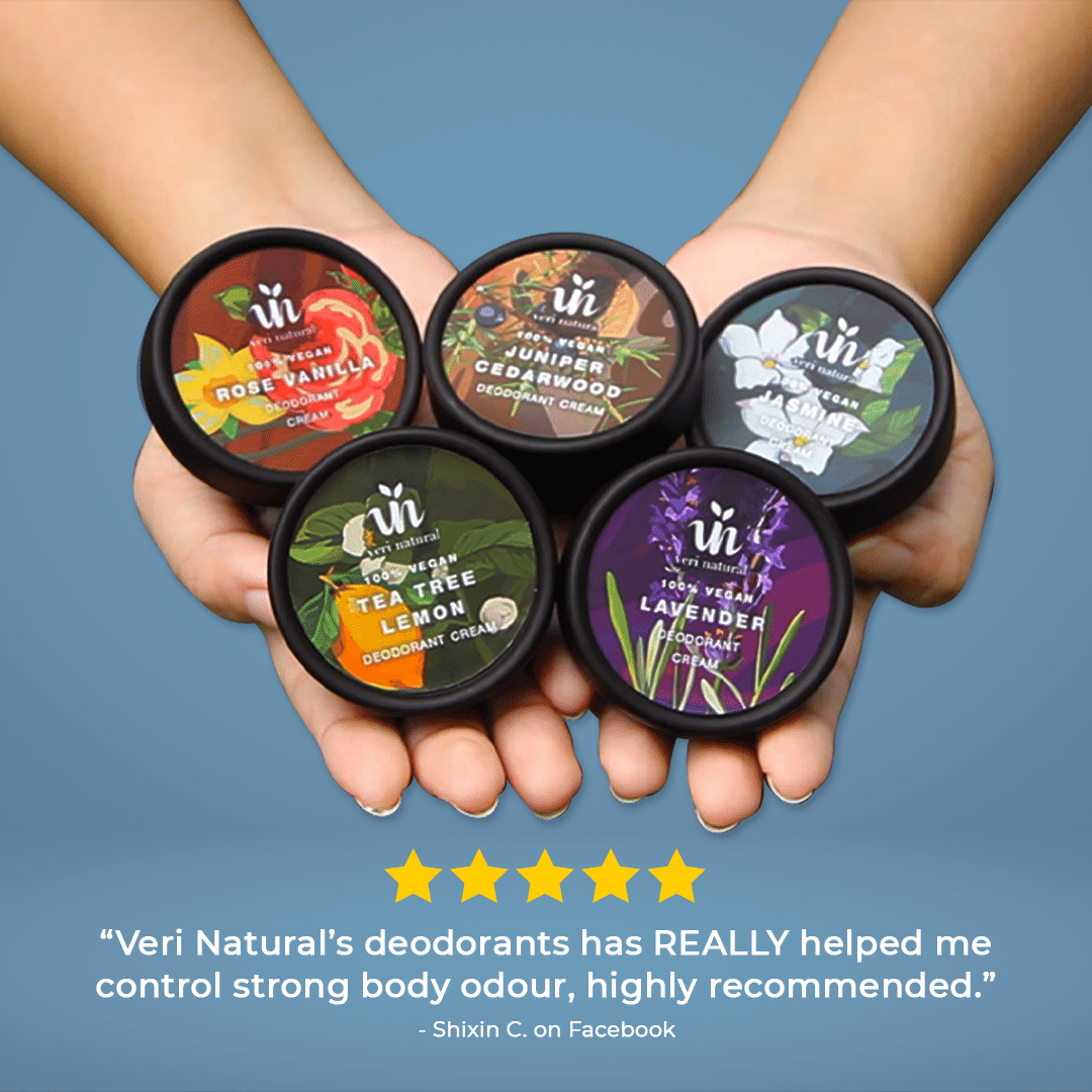 40% Clearance - 3x Juniper Cedarwood Deodorant Cream