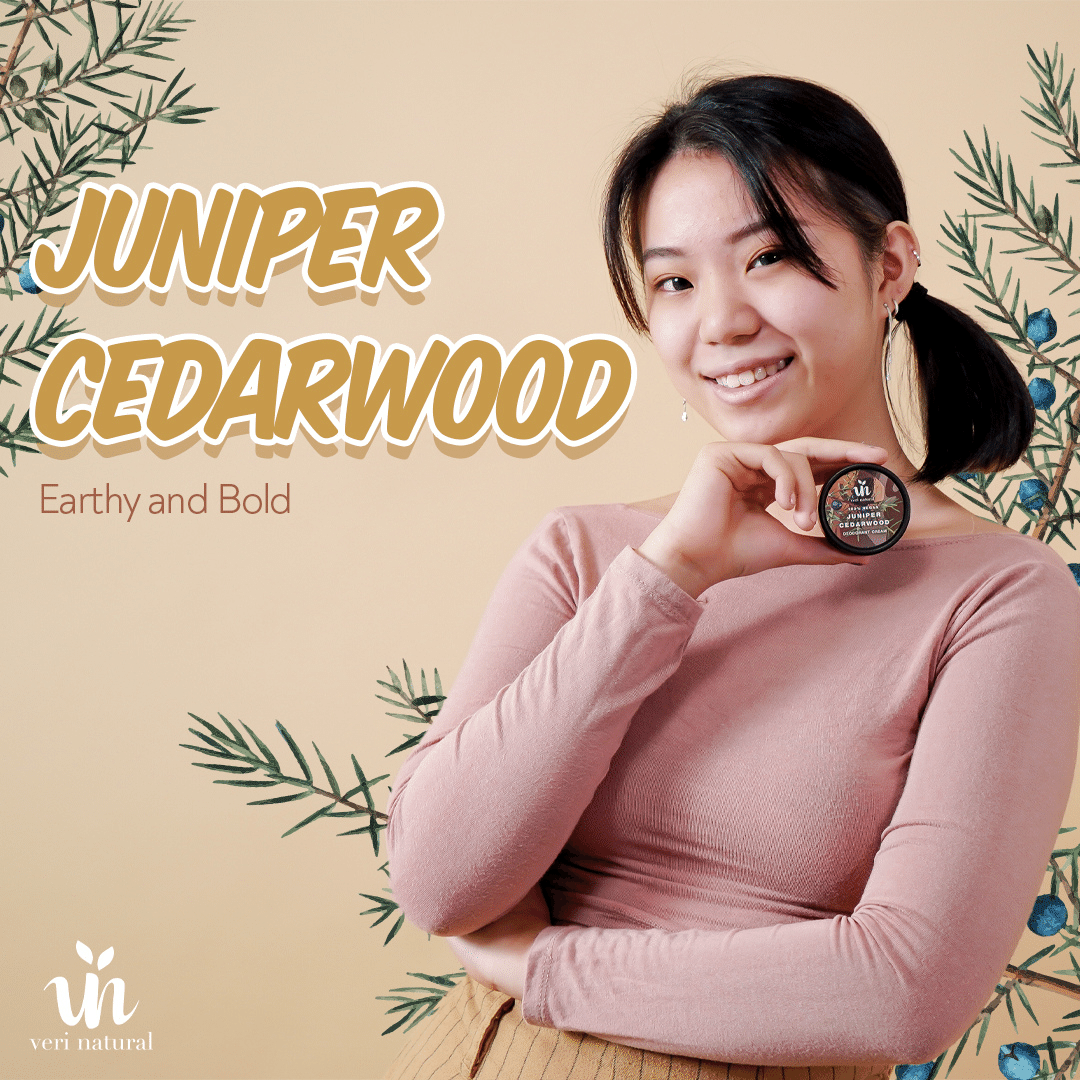 Juniper Cedarwood Deodorant Cream