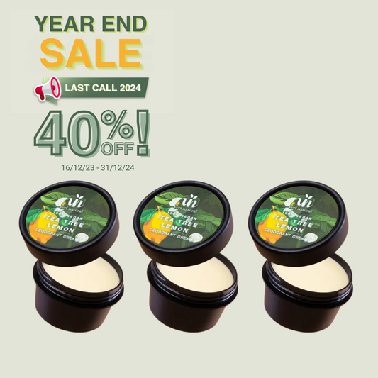 [40% OFF] - YEAR END SALE! Trio Cream - Tea Tree Lemon