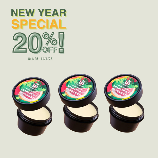 [20% OFF] - NEW YEAR SPECIAL! Trio Cream - Grapefruit Bergamot