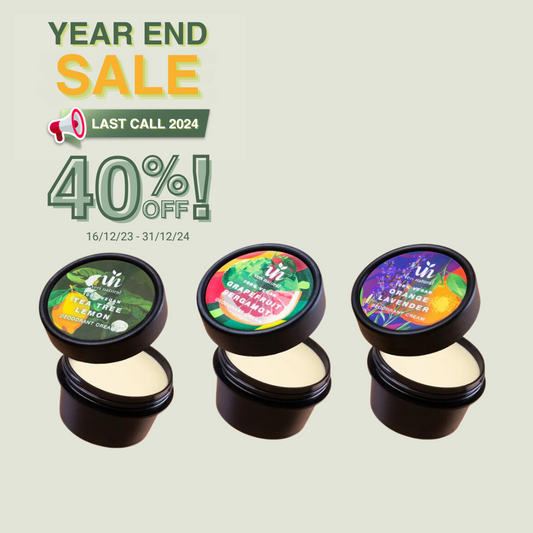 [40% OFF] - YEAR END SALE! Outdoor Cream Set - Tea Tree Lemon, Grapefruit Bergamot & Orange Lavender