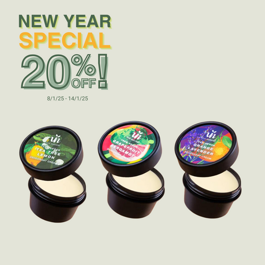 [20% OFF] - NEW YEAR SPECIAL! Outdoor Cream Set - Tea Tree Lemon, Grapefruit Bergamot & Orange Lavender