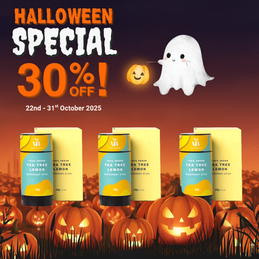 [30% OFF] Halloween Special! Deo Stick Trio - Tea Tree Lemon