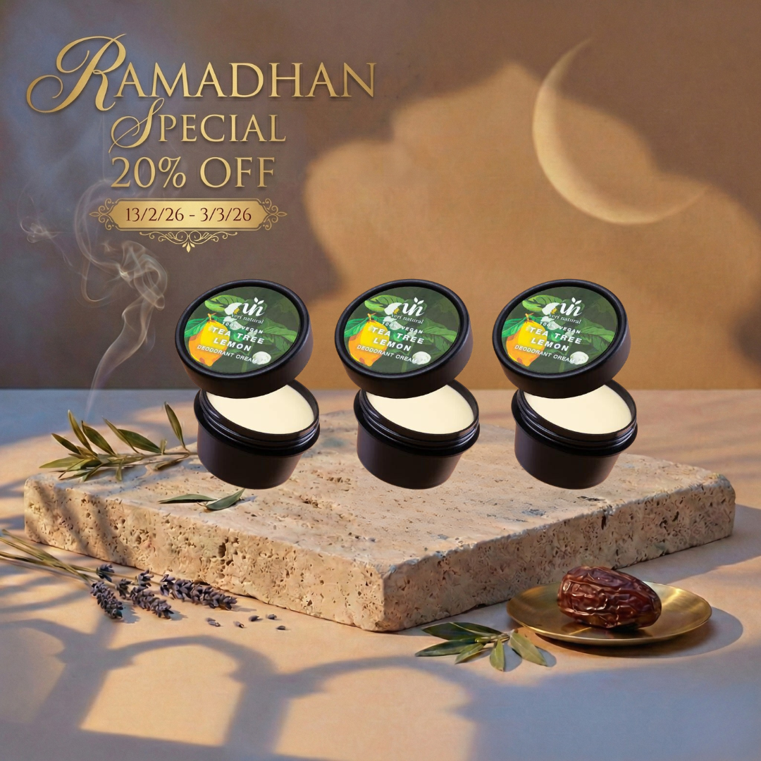 [20% OFF] Ramadhan Deals! Deo Cream Trio - Tea Tree Lemon