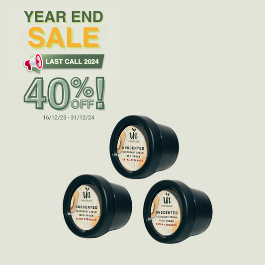 [40% OFF] - YEAR END SALE! Mini Extra Strength Cream Trio - Unscented