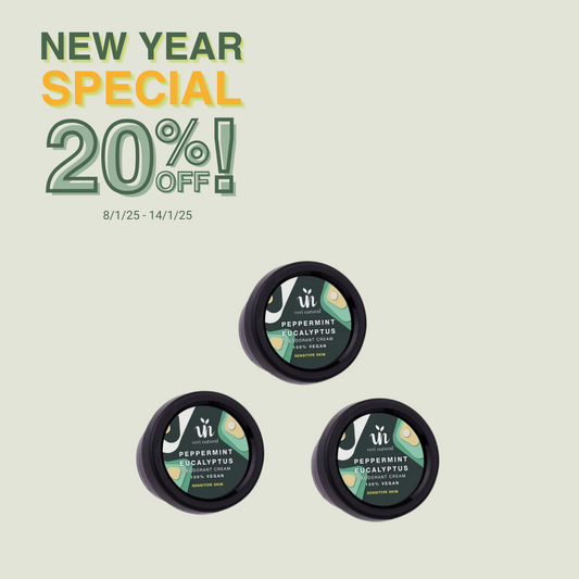 [20% OFF] - NEW YEAR SPECIAL! Mini Sensitive Skin Trio - Peppermint Eucalyptus