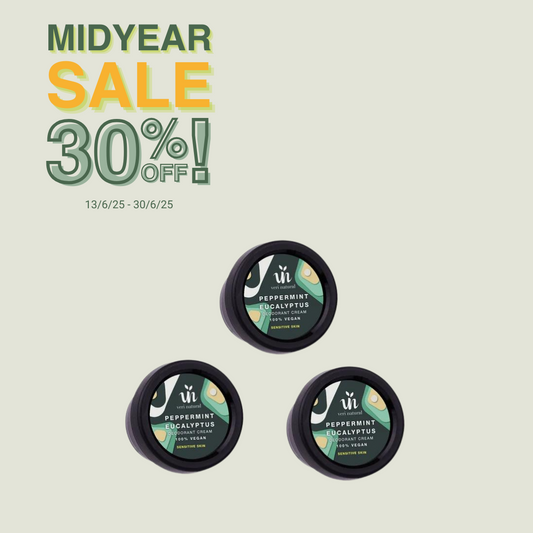 [30% OFF] - Midyear Sale! Mini Sensitive Skin Trio - Peppermint Eucalyptus