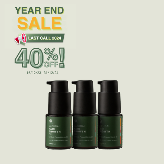 [40% OFF] - YEAR END SALE! 3x Hair Growth Oil