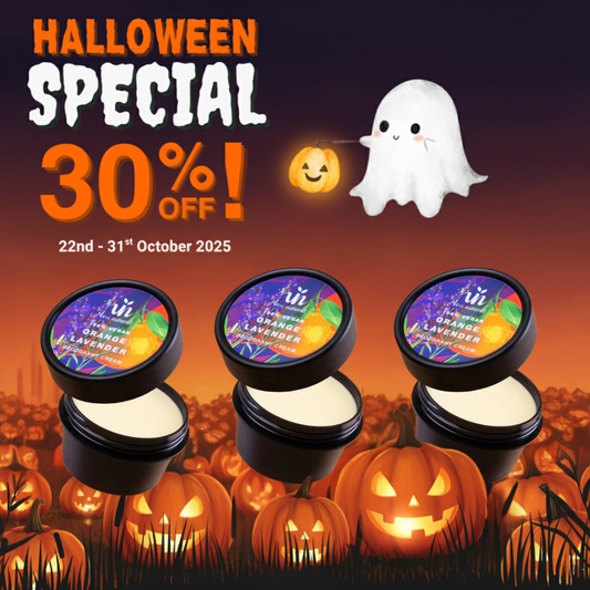 [30% OFF] Halloween Special! Deo Cream Trio - Orange Lavender