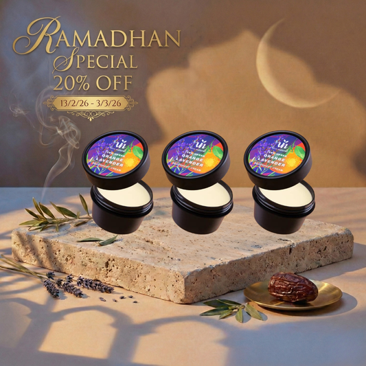 [20% OFF] Ramadhan Deals! Deo Cream Trio - Orange Lavender