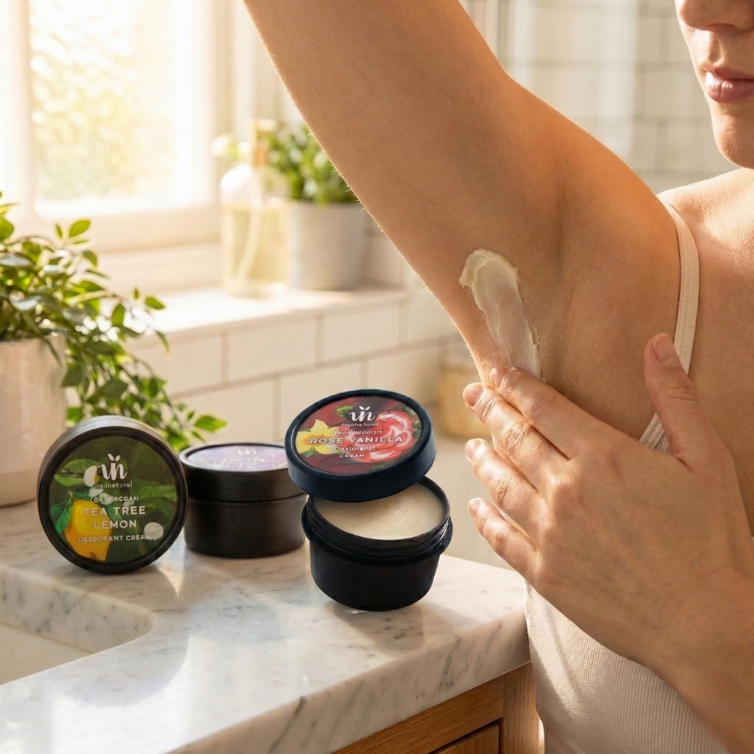 [Save RM22] Bundle Deals! Deo Cream Trio - Rose Vanilla, Tea Tree Lemon & Lavender