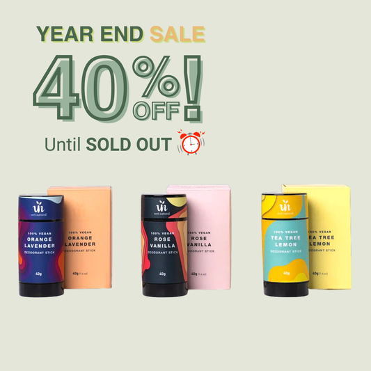 [40% OFF] Y.E.S! Deo Stick Trio - Rose Vanilla, Tea Tree Lemon & Orange Lavender