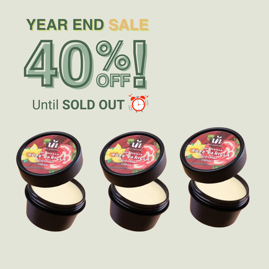 [40% OFF] Y.E.S! Deo Cream Trio - Rose Vanilla