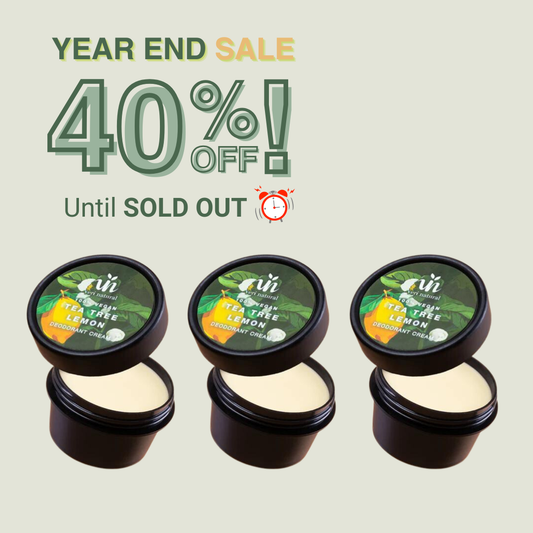 [40% OFF] Y.E.S! Deo Cream Trio - Tea Tree Lemon