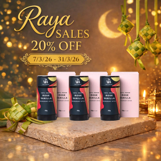 [20% OFF] Raya Sale! Deo Stick Trio - Rose Vanilla