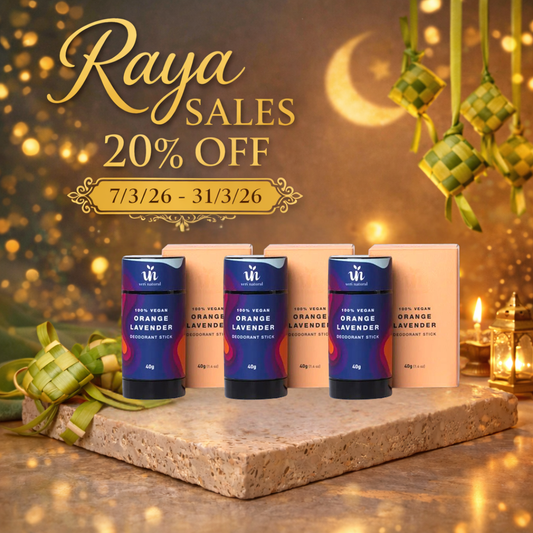 [20% OFF] Raya Sale! Deo Stick Trio - Orange Lavender
