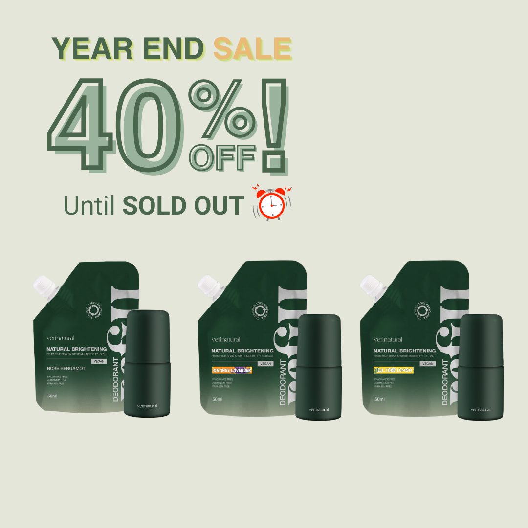 [40% OFF] Y.E.S! Deo Roll-on Trio The 9-to-5 & Beyond Set - Rose Bergamot, Orange Lavender & Tea Tree Lemon