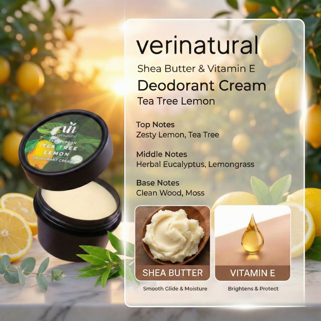 [Save RM22] Bundle Deals! Deo Cream Trio - Rose Vanilla, Tea Tree Lemon & Lavender