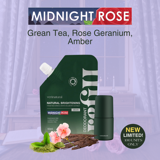 Limited Edition Relaxing Series - Midnight Rose Refillable Roll-on