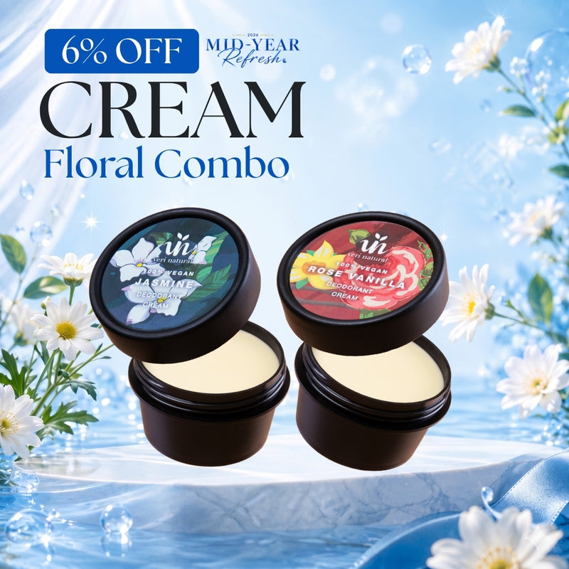 [6% Off] Cream Combo - Jasmine + Rose Vanilla