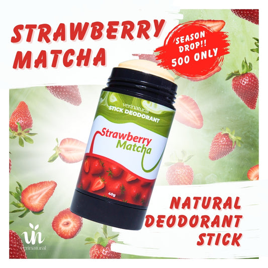 Season Strawberry Matcha Deodorant Stick
