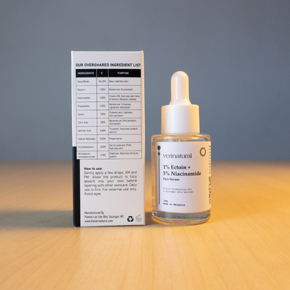 1% Ectoin + 5% Niacinamide Face Serum (30ml)