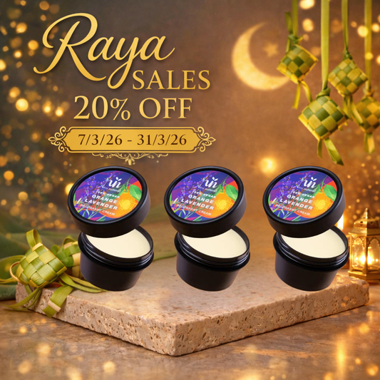 [20% OFF] Raya Sale! Deo Cream Trio - Orange Lavender
