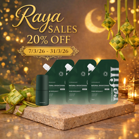 [20% OFF] Raya Sale! Deo Roll-on Trio - Rose Bergamot
