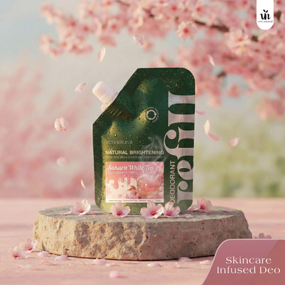 Limited Edition - Sakura White Tea Refillable Roll-On Deodorant
