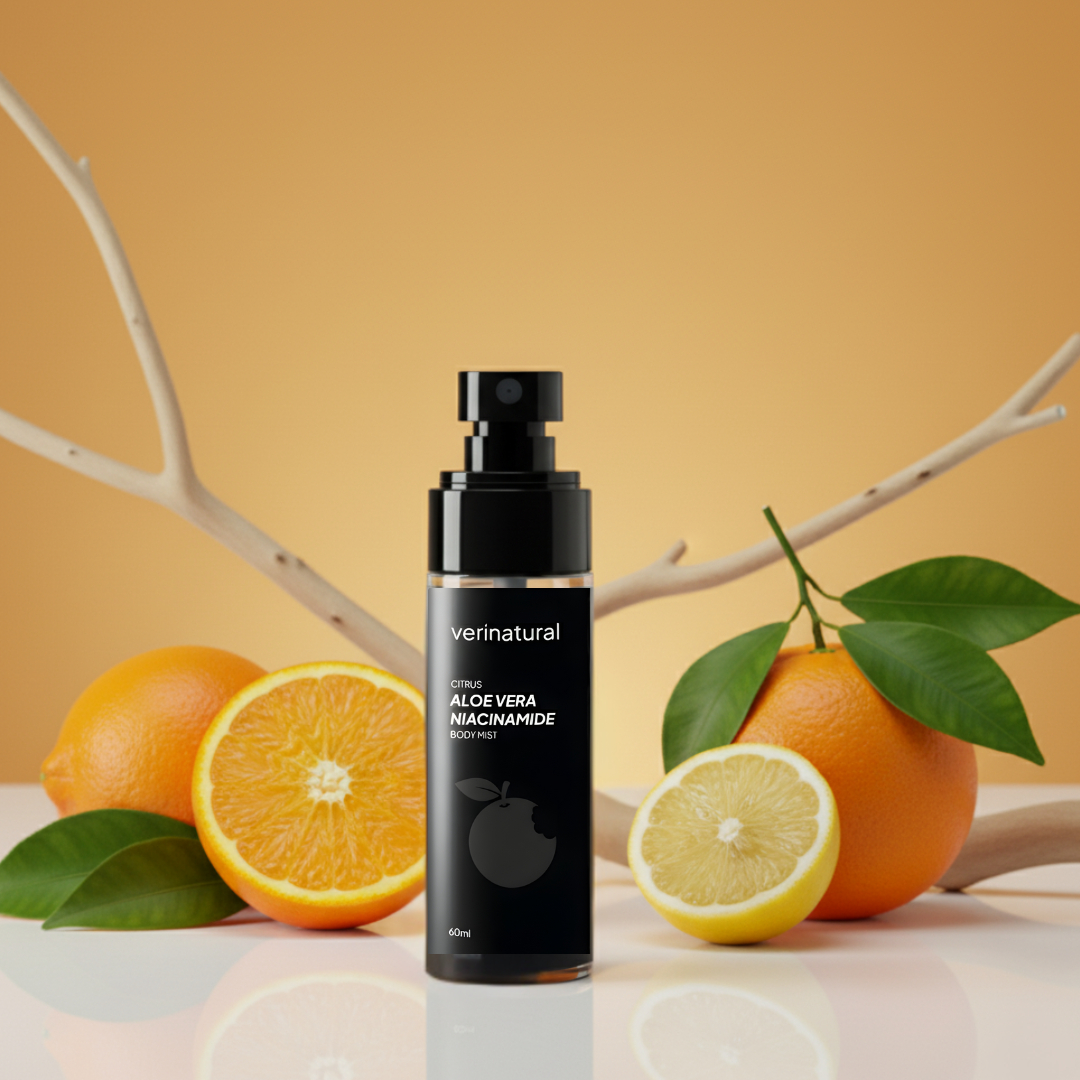 NEW Veri Natural Body Mist with Niacinamide & Aloe Vera (60ml)
