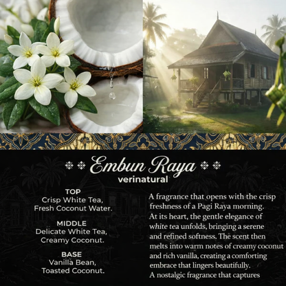 Limited Edition - Embun Raya Body Mist with Niacinamide & Aloe Vera (60ml)