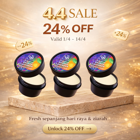 [24% OFF] 4.4 Sale! Deo Cream Trio - Orange Lavender
