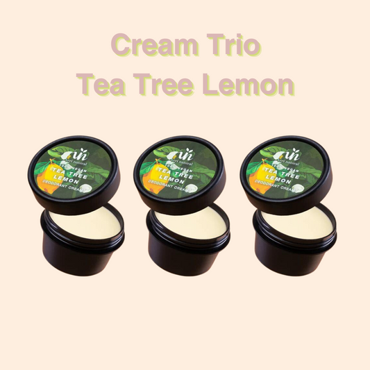 [15% OFF] - Bundle Deals! Deo Cream Trio - Tea Tree Lemon