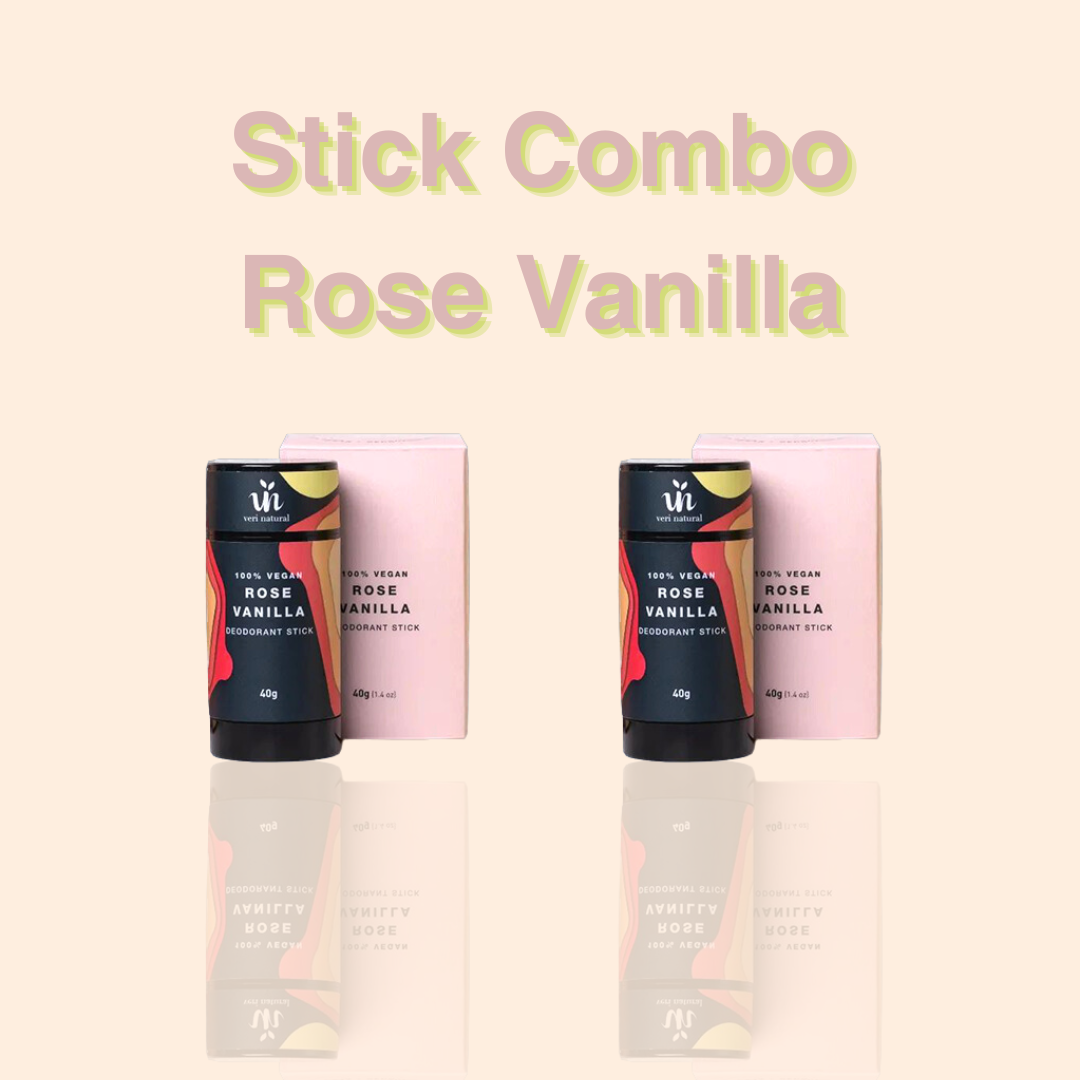 [15% OFF] - Bundle Deals! Deo Stick Combo - Rose Vanilla