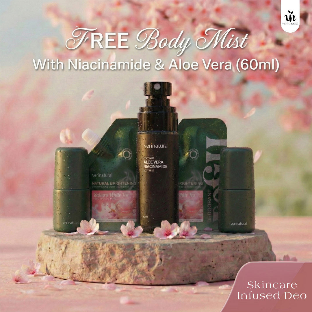 Limited Edition - Sakura White Tea Refillable Roll-On Deodorant