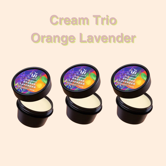 [15% OFF] - Bundle Deals! Deo Cream Trio - Orange Lavender