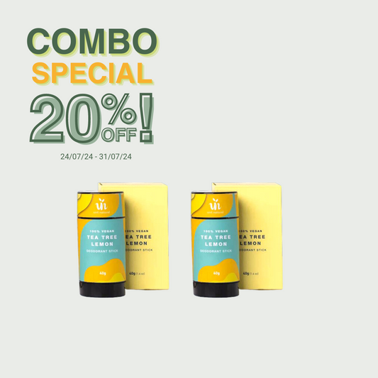 [20% OFF] - COMBO SPECIAL! Deo Stick Combo - Tea Tree Lemon