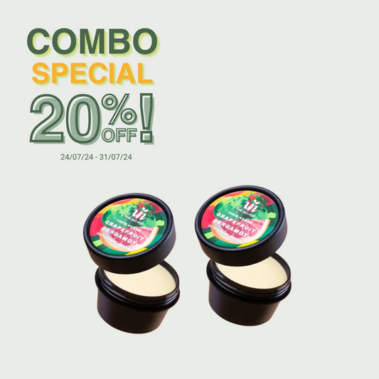 [20% OFF] - COMBO SPECIAL! Cream Combo - Grapefruit Bergamot