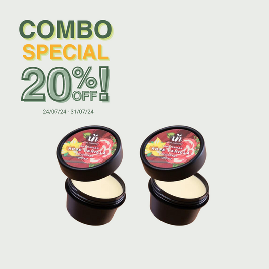 [20% OFF] - COMBO SPECIAL! Cream Combo - Rose Vanilla