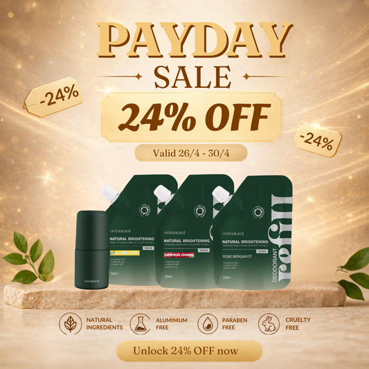 [24% OFF] Payday Sale! Deo Roll-on Trio Outdoor Set - Tea Tree Lemon, Watermelon Lemonade & Rose Bergamot