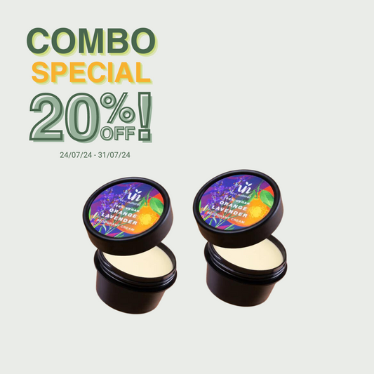 [20% OFF] - COMBO SPECIAL! Cream Combo - Orange Lavender