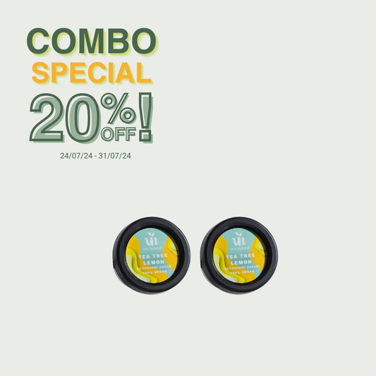 [20% OFF] - COMBO SPECIAL! Mini Cream Combo - Tea Tree Lemon