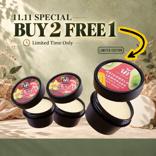 [Buy 2 FREE 1] Cream Trio - Rose Vanilla + Rose Vanilla + Watermelon Lemonade