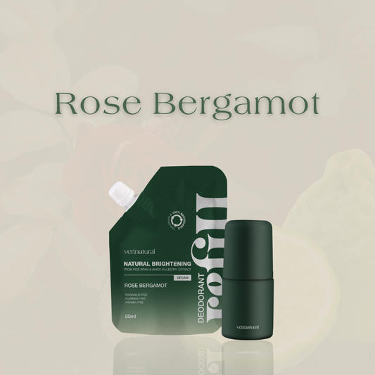Rose Bergamot Refillable Roll-on